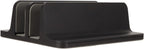Pssopp Laptop Stand, Aluminum Alloy Vertical Holder with Silicone Protective Pad for Computers and Tablets, Ideal for Home Office and Students