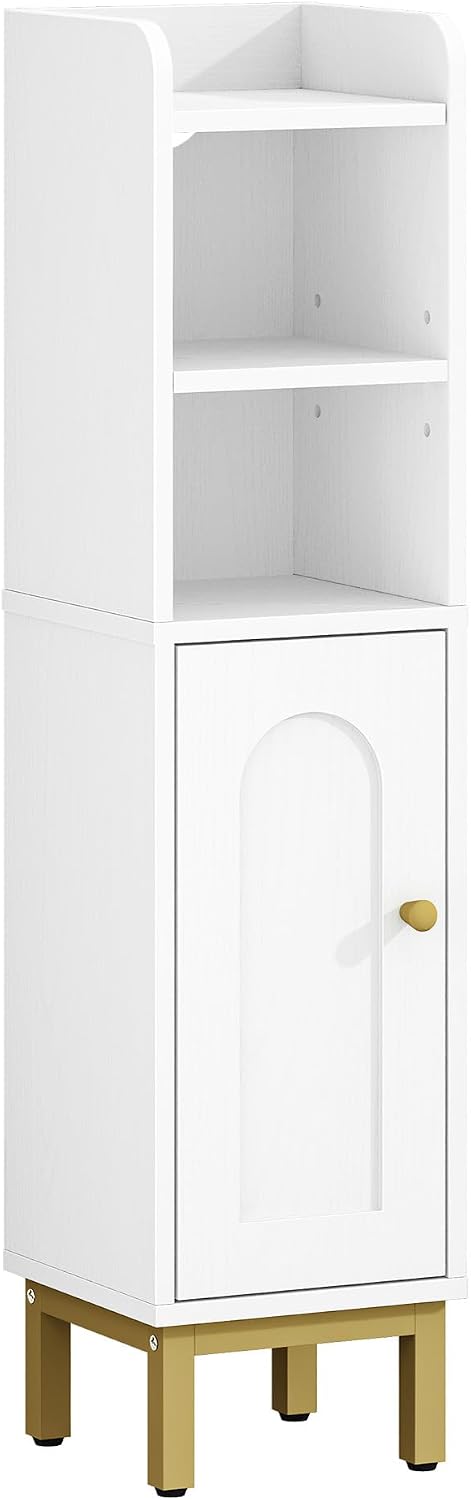 Hzuaneri Bathroom Storage Cabinet, Small Corner Floor Cabinet | Narrow Toilet...