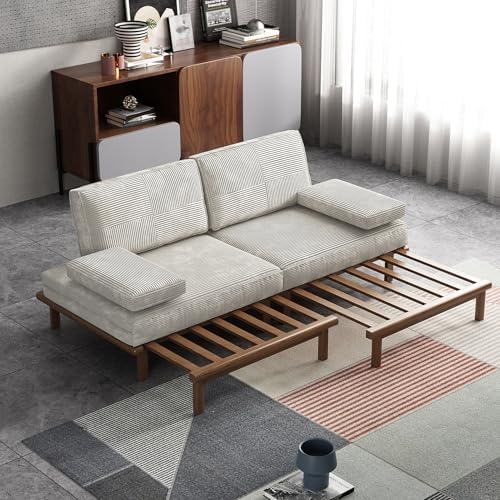 Lartis 78.7" Sofa Bed, Sleeper Pull Out Couch, Modern Couch Convertible ...
