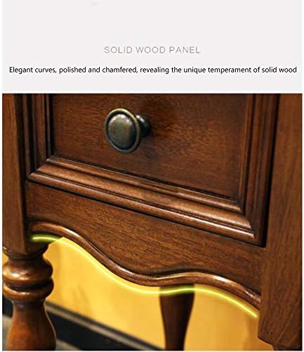 Telephone Table, American Solid Wood Plant Stand,Living Room Sofa Telephone S...