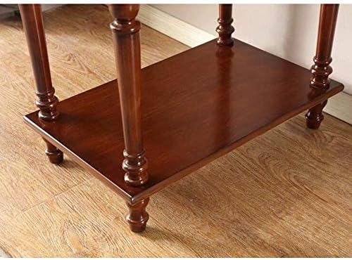 Telephone Table, European Style Sofa Side Table,Square Telephone Table,Living...
