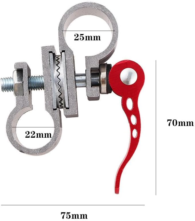 Heavy Duty Fishing Chair Umbrella Stand Holder Fixed Clip Brackets Mount Accessories Outdoors Universal Clamp