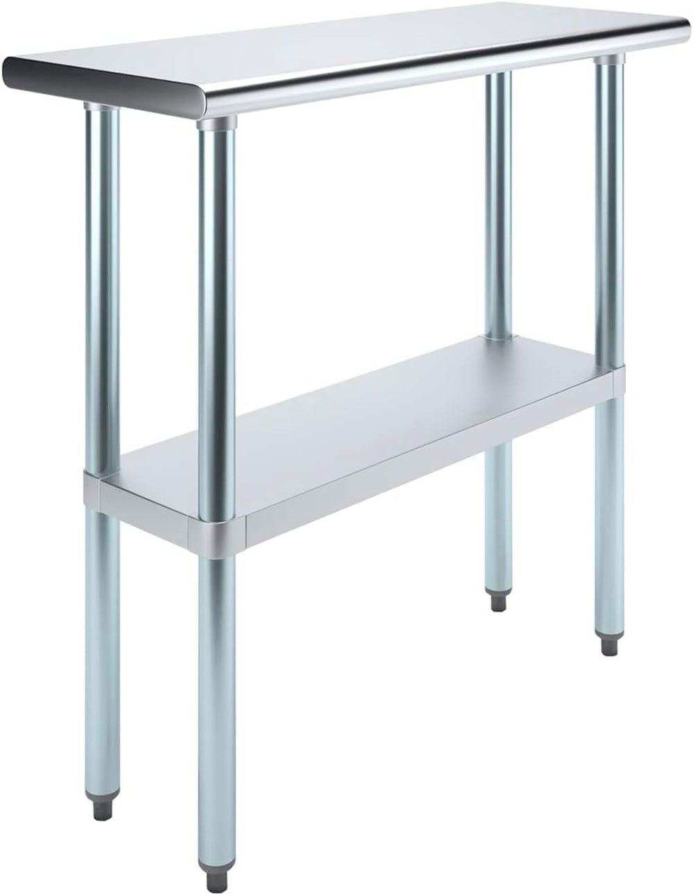 14" x 36" Stainless Steel Prep Table – NSF Certified Heavy Duty Wor...