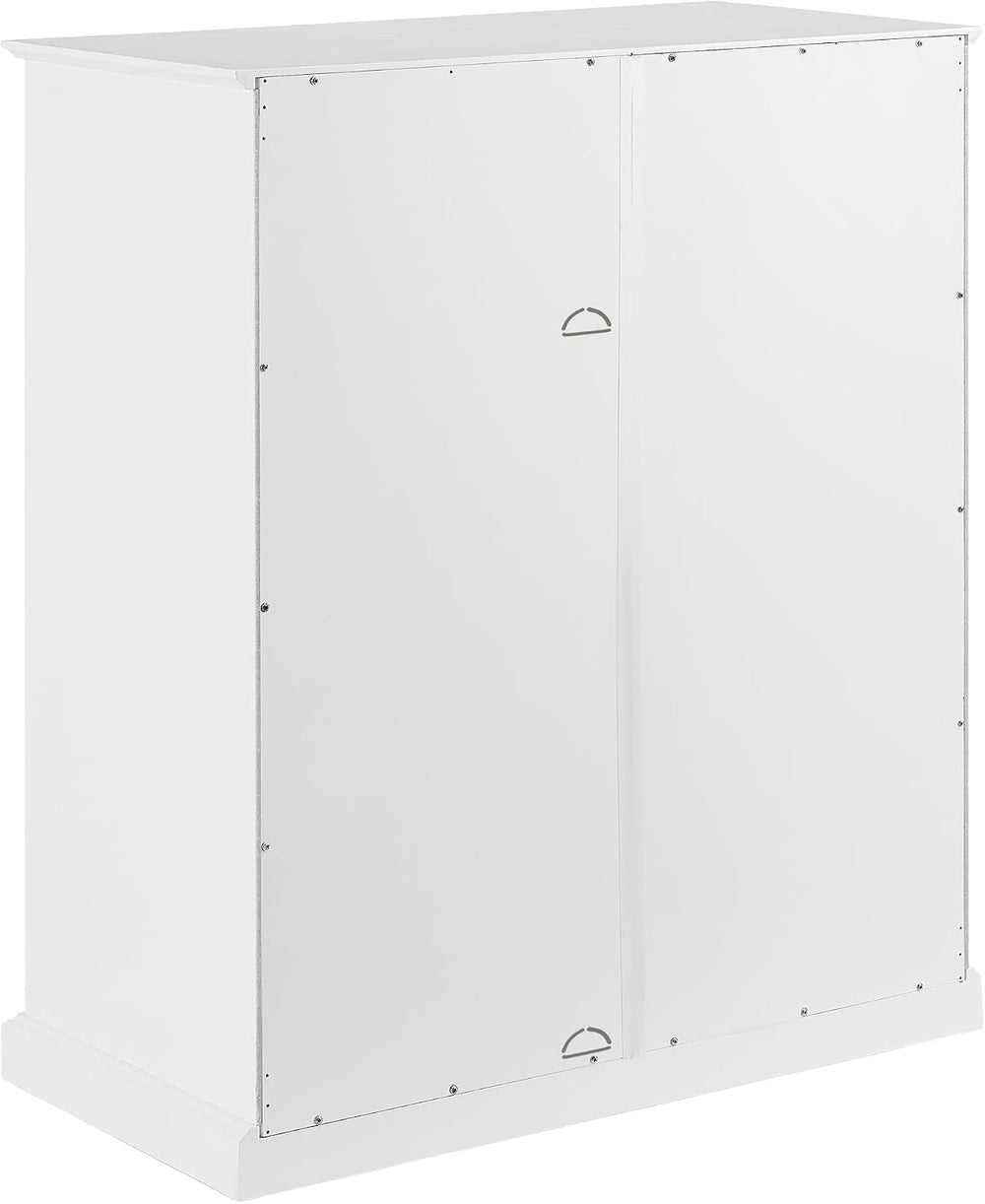 Crosley Furniture Cecily Stackable Pantry Storage Cabinet with Shelves, Kitch...