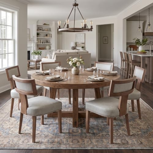 RIVOVA Mid Century Modern Dining Chairs Set of 4, Farmhouse Dining Chairs wit...