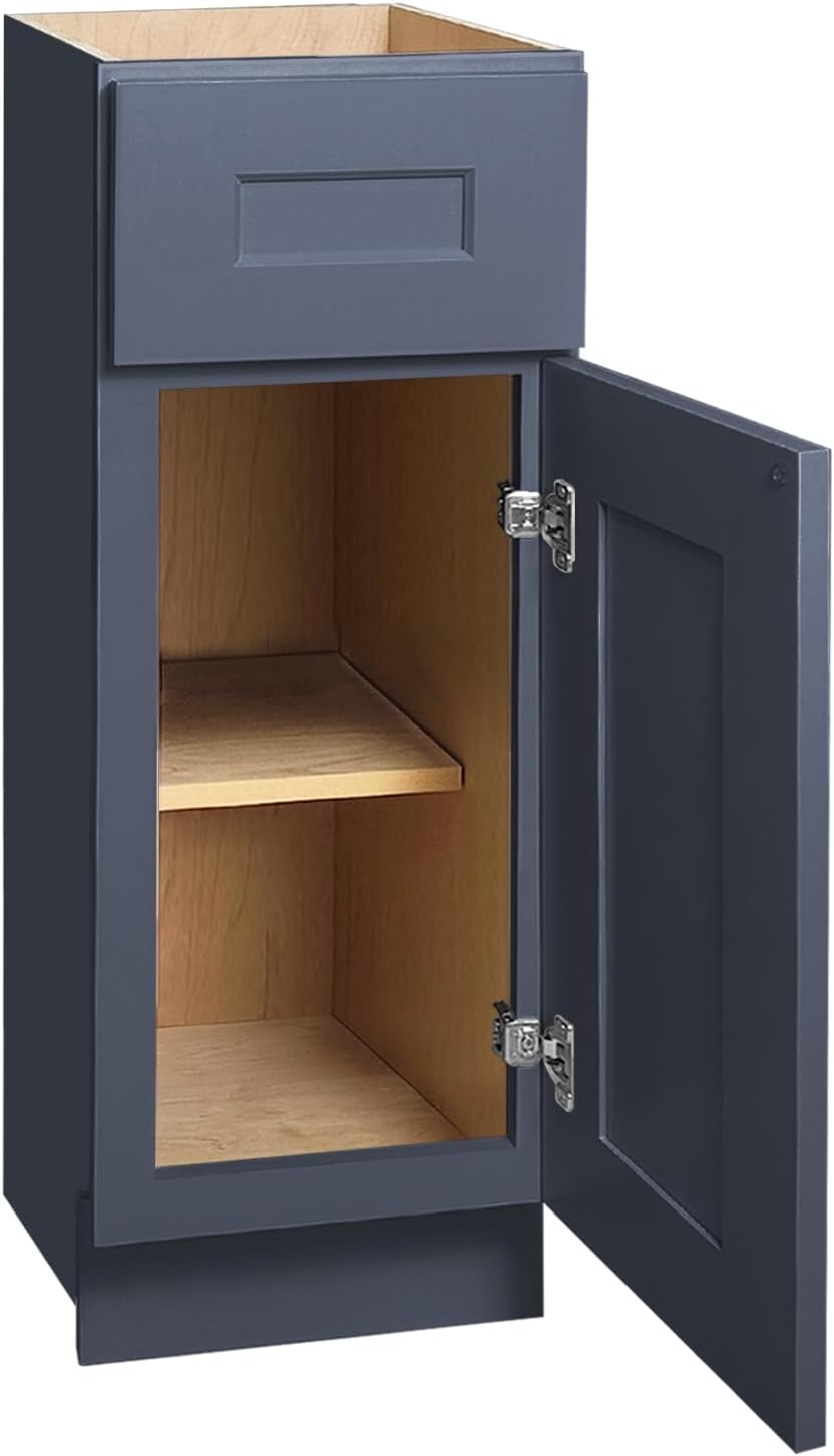 Kitchen Base Cabinets with Drawers, 21" Wide 24 Inch Deep Storage Cabine...