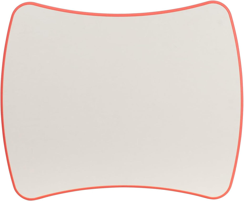 Flash Furniture 26.5x21.75 in Plastic Activity Table, Red/Gray | Table Only, Adjustable, Plastic, Durable Construction, Commercial Use
