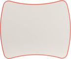 Flash Furniture 26.5x21.75 in Plastic Activity Table, Red/Gray | Table Only, Adjustable, Plastic, Durable Construction, Commercial Use