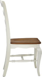 Homestyles French Countryside Off-White Dining Chairs, Set of 2
