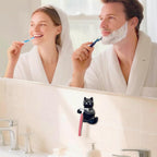 Cute Cat Razor Holder Shower, Black Cat Bathroom Decor, Cute Gadgets Leg Razor Holder, Funny Bathroom Decor Accessories for Women Mom Sister Friend Wife Girlfriend, Black Cat Gifts for Women