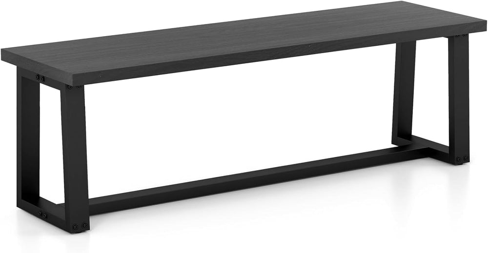 NAFORT Dining Bench, Solid Wood Entryway Bench, Heavy-Duty Outdoor Bench, Mod...