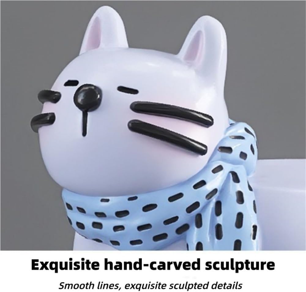 Cat Shape Side Tables, Small End Table for Home, Modern Accent Table, Creativ...