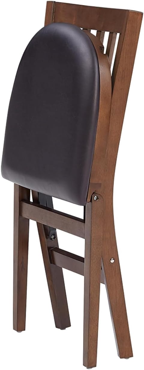 Stakmore School House Folding Chair, Walnut (Set of 2)