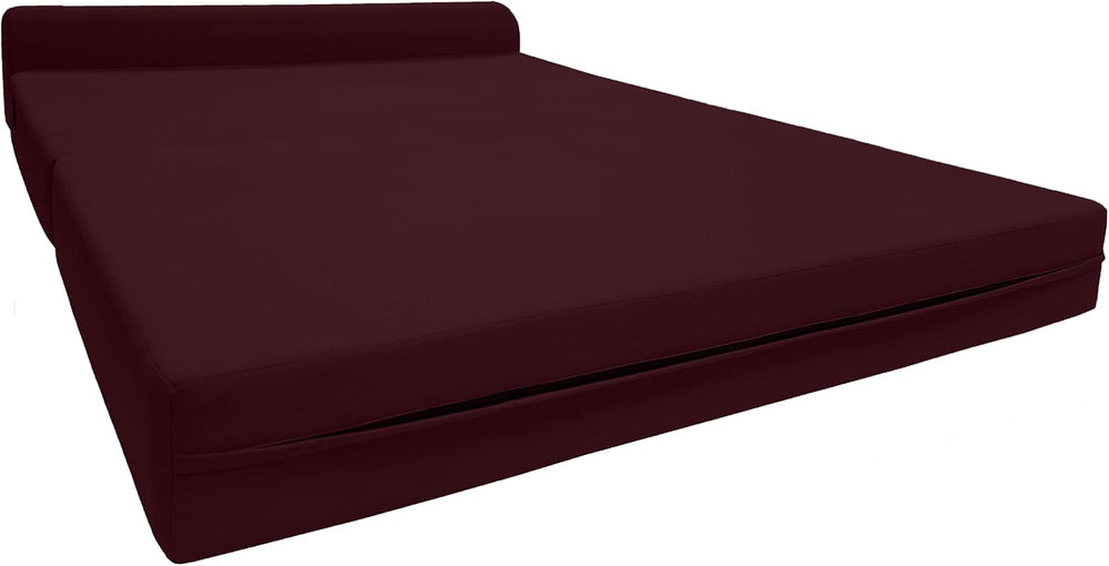 D&D Futon Furniture Sleeper Chair Folding Bed, Studio Sofa Guest Folded M...