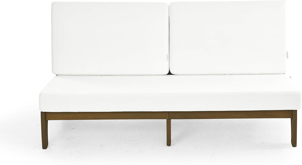Outdoor Furniture Patio Couch, Weather Resistant 3-Seater Patio Sofa with Rem...