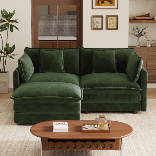 mikibama Modular Sectional Sofa, 70.8 Inch L Shaped Couch Set for Living Room...