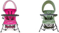 Baby Delight Go with Me Venture Portable Chair Bundle with Canopy, Snack Tray | for Indoor & Outdoor Use | Adjustable Pink & Green Styles | Fits Children up to 8 Years Old