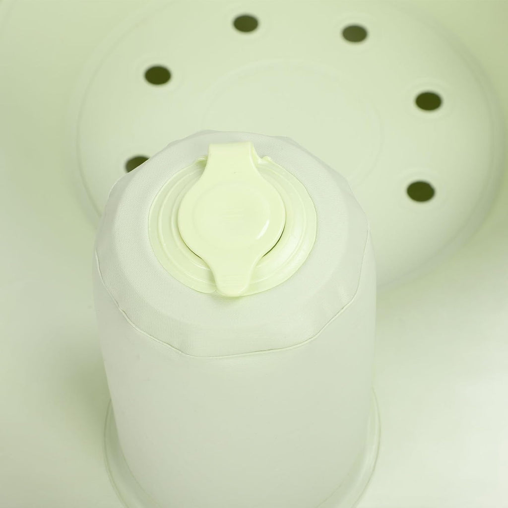 Inflatable High Chair Cute Safe Support Seat Easy To Inflate Portable for Bathing Play Feed PVC