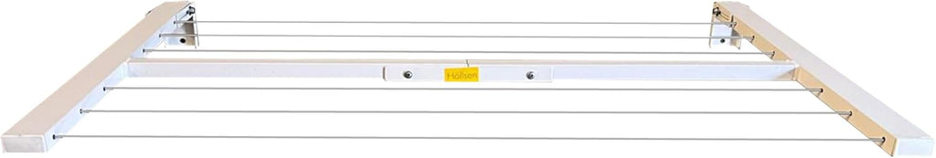 Balcony and Wall Mounted Clothes Drying Rack Made of Aluminum Perfect for Outdoors Clotheline for Laudry Room (35.4" x 20.5")
