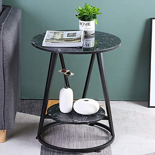 Telephone Table, Mini Side Table Nordic Living Room Sofa Corner Table Black I...