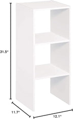 ClosetMaid Vertical Cube Organizer, White (3 Pack)