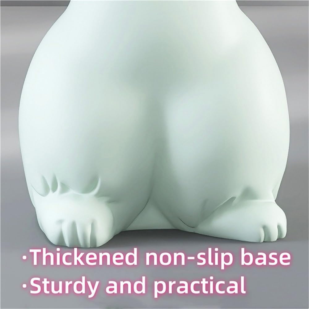 Side Table for Couch, Cute Style Rabbit Shape End Table, Living Room Decor wi...