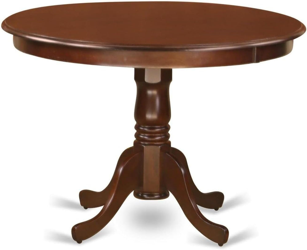 HomeStock 5 Piece Dinette Set for 4 Includes a Round Dining Table with Pedest...