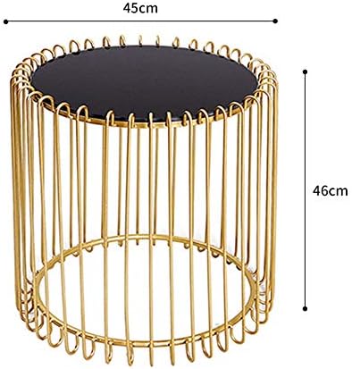Telephone Table, Round Side Table Living Room Telephone Table Corner Table Ba...