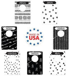 Day Of The Week Closet Dividers/Closet Organizer for Weekly Planning/Modern Clothing Divider Tags/School Morning Organization
