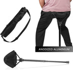 Adjustable Telescopic Foldable Stool Single Leg Tall Chair