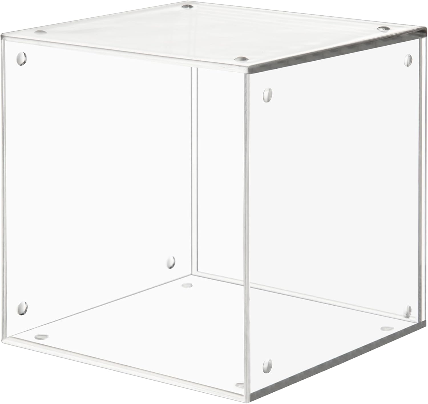 STORi Stackable Clear Plastic CD Organizers (2 Pack) Cube Jewel Case Holders Perfect for Theatre Room | Holds up to 12 CD Cases per Organizer | Made in USA