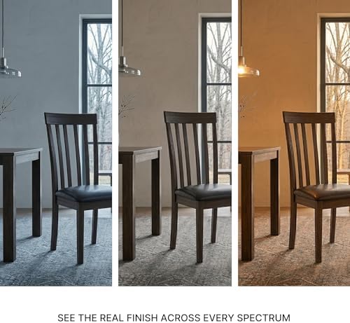 Signature Design by Ashley Hammis Dining Chair, Set of 2, Dark Brown