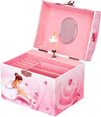 Trousselier Vanity Case with Music Ballerina Figure (Pink)