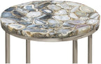 Steve Silver Onyx Nickel Agate Top Nesting Table - Set of 2