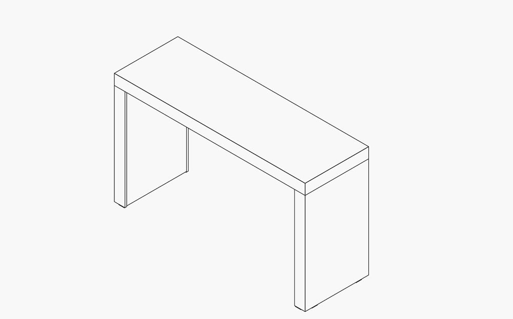 Mobili Fiver Evolution Tall Kitchen Bar Table Made in Italy | Space Saving, W...