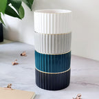 Paper Clip Holder for Desk Ceramic Paperclip Holders, Office Desktop Paperclips Binders Dispenser Organizer, Green