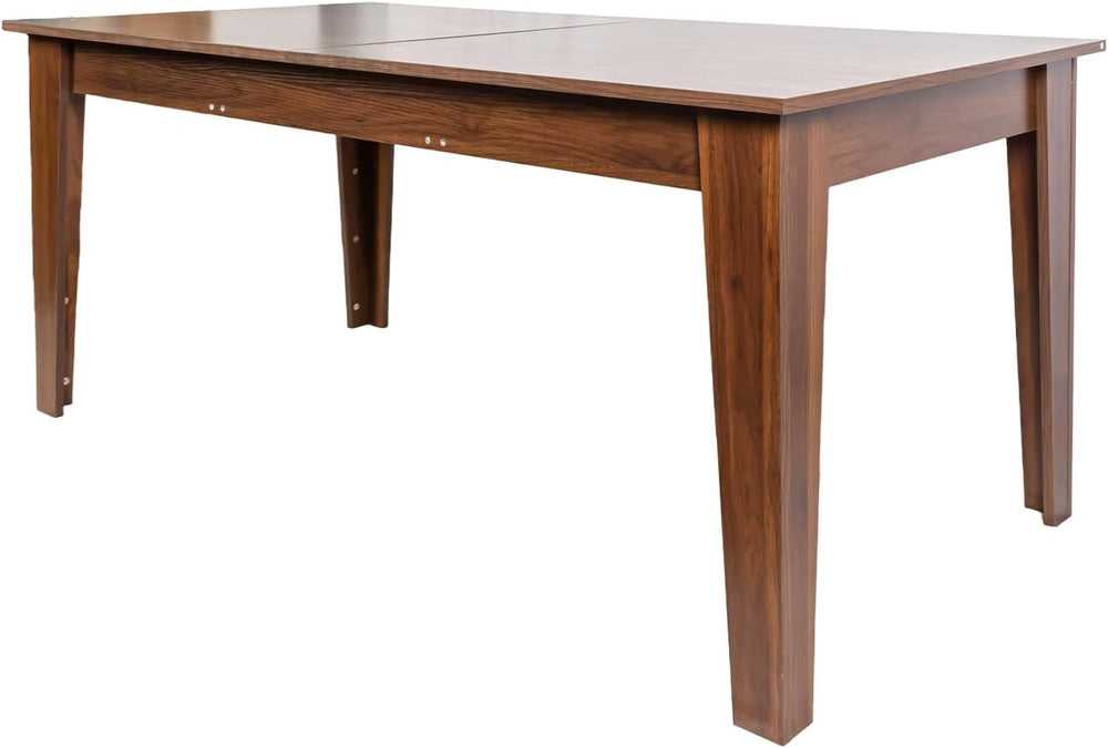 70-106" Expandable Dining Table, Wood Extendable Room Table, Long Kitche...