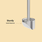 YUMORE Toothbrush Holder Stand Stainless Steel Tooth Brush Holder Bathroom Countertop Organizer Storage (Brushed Nickel)