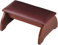 Trinity Church Supply Personal Kneeler Walnut Finish Maple Hardwood Kneelers Wooden Church Prayer Bench for Praying, 17 Inch x 1.5 Inch