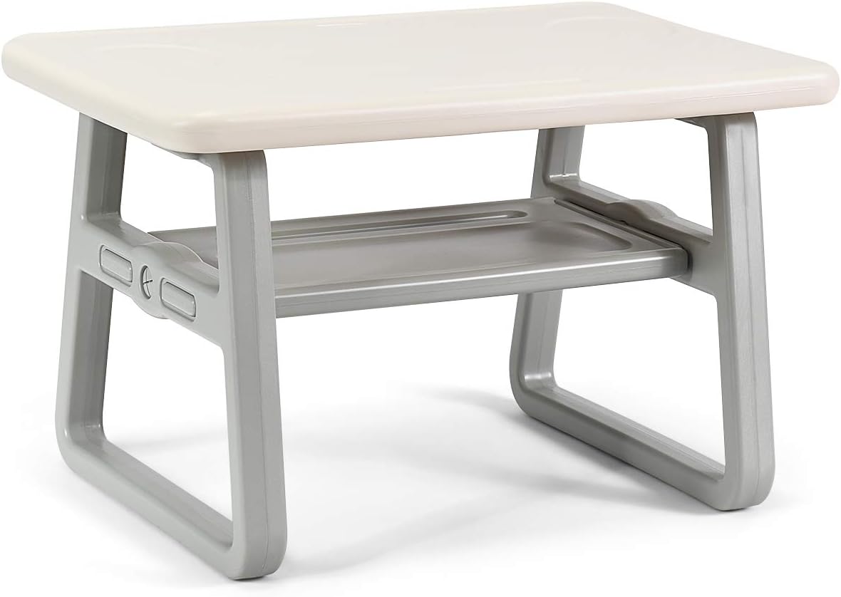 Costzon Kids Table and Chair Set, Children Activity Table & 2 Chairs w/Storage Rack for Toddler Arts, Crafts, Reading, Drawing, Playroom, Preschool, Gift for Boys & Girls, Toddler Table and Chair Set