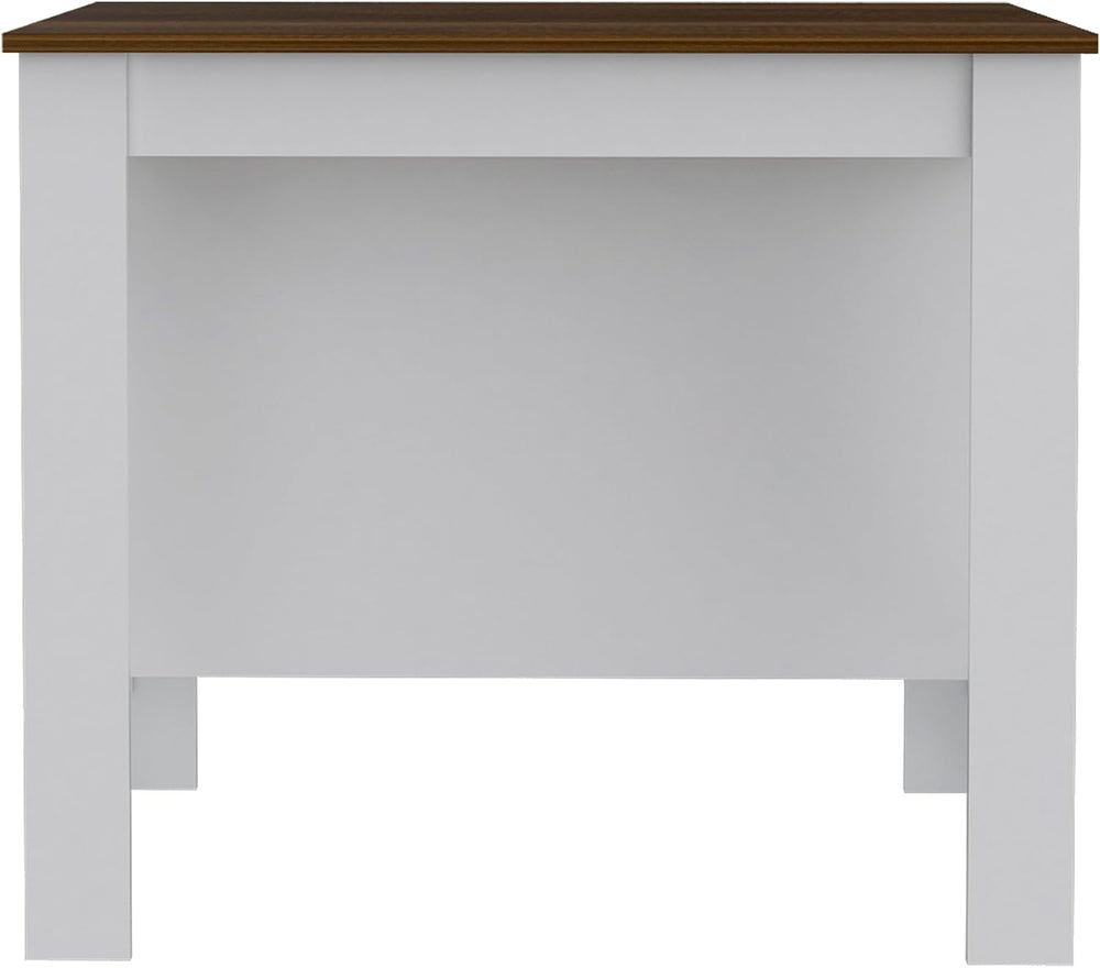 Kitchen Island with Three Concealed Shelves, Multicolor | Modern kitchen isla...