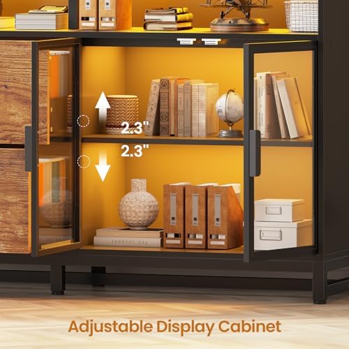 SEDETA 59" Filing Cabinet with Lock Drawers fits Legal Size for Home Off...