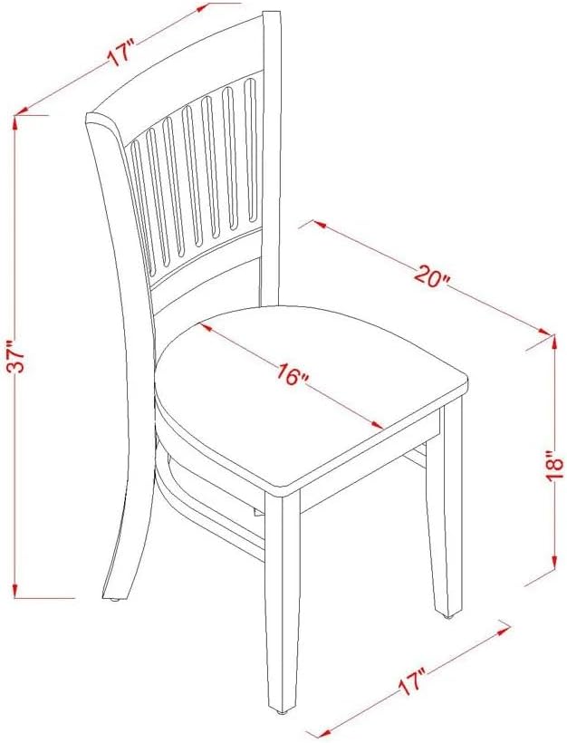 East West Furniture AMVA3-LWH-W 3 Piece Kitchen Table Set for Small Spaces Contains a Round Dining Room Table with Pedestal and 2 Dining Chairs, 36x36 Inch, Linen White