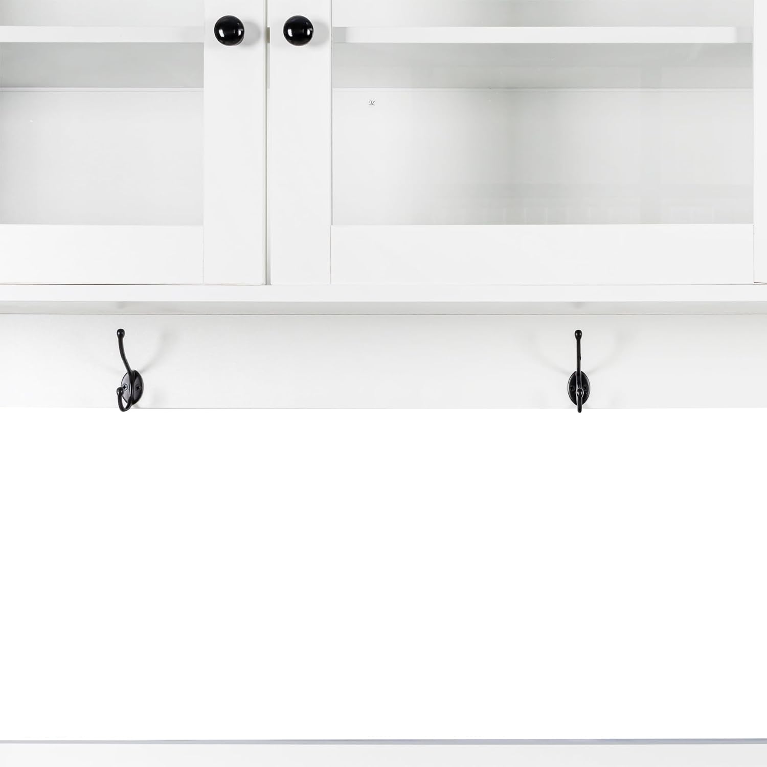 74.8" Tall Freestanding Pantry Cabinet, Large Kitchen Pantry Storage Cabinet with 4 Doors, 4 Drawers and Microwave Rack, Modern Kitchen and Dining Room Furniture (White)