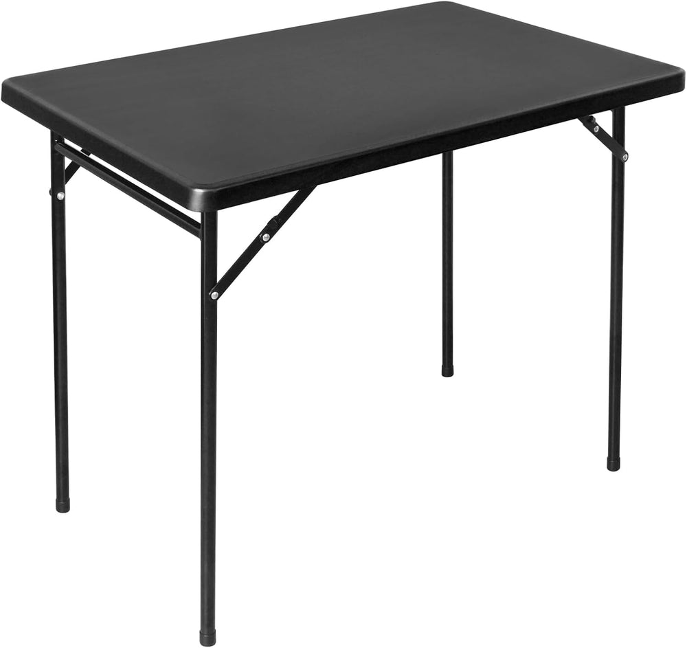3ft Rectangular Folding Table, All-Occasion Plastic Event Table for Indoor an...