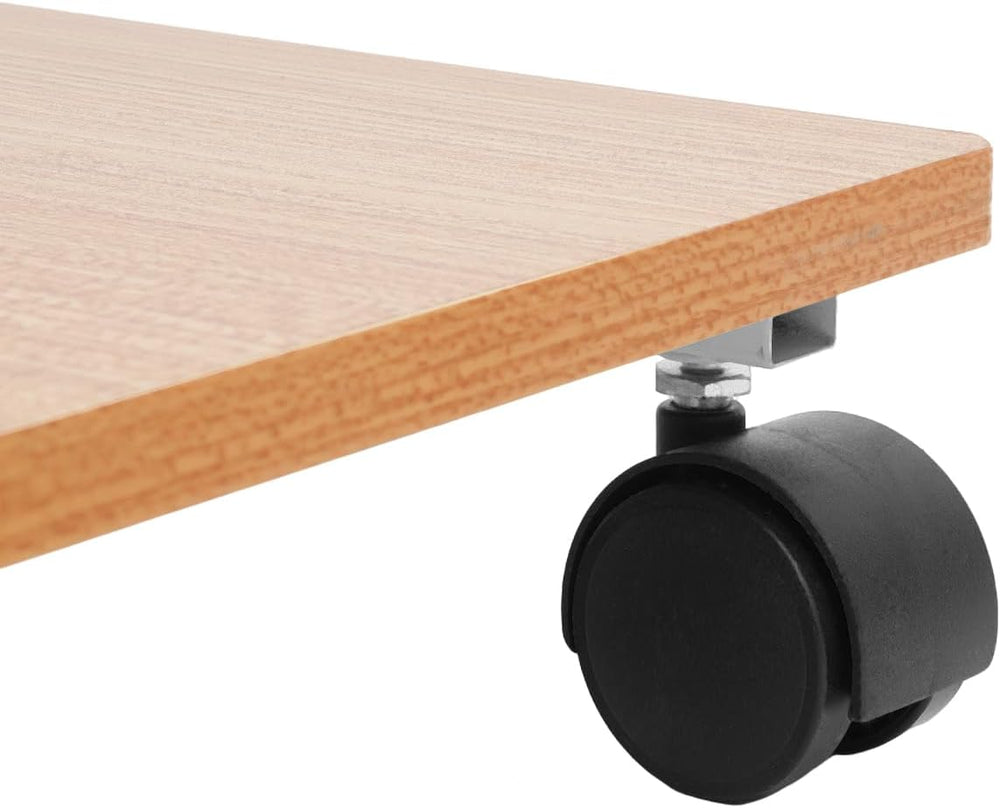C-Shaped Side Table w/Wheels, C-Shaped Coffee Table, Bedside Side Table, Couc...