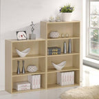 Furinno Pasir 4 Tier Open Shelf, Steam Beech
