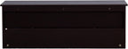 Modern Entryway Wall Mounted Coat Rack, with 4 Dual Hooks Living Room Storage Shelf,for Kitchen Home