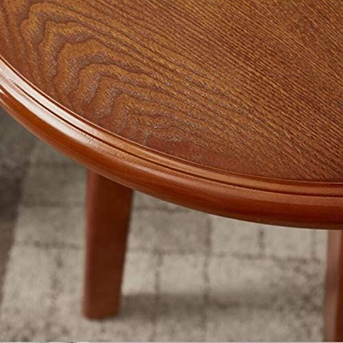 Telephone Table, Round Side Table,Sofa Coffee Table,American Wood Solid End T...