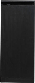 Liberty Furniture Meritage 2 Piece Bunching Bookcase Set for Home Office Touch LED Light- Aged Charcoal w/Rub Thru & Caramel